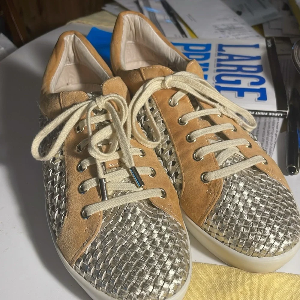 JOIE Metallic Duha Sneaker-38.5 - Picture 11 of 12